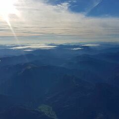 Flugwegposition um 13:45:44: Aufgenommen in der Nähe von Gemeinde Türnitz, Türnitz, Österreich in 2477 Meter